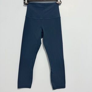 Lululemon Wunder Under High-Rise Tight 28" *Full-On Luon Code Blue Size 2